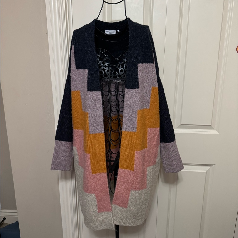 Colorful Chevron Women's Sweater
